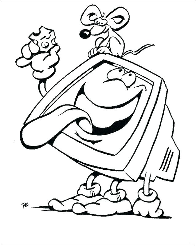 Computer Lab Coloring Pages at GetColorings.com | Free printable ...