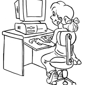 Computer Lab Coloring Pages at GetColorings.com | Free printable ...
