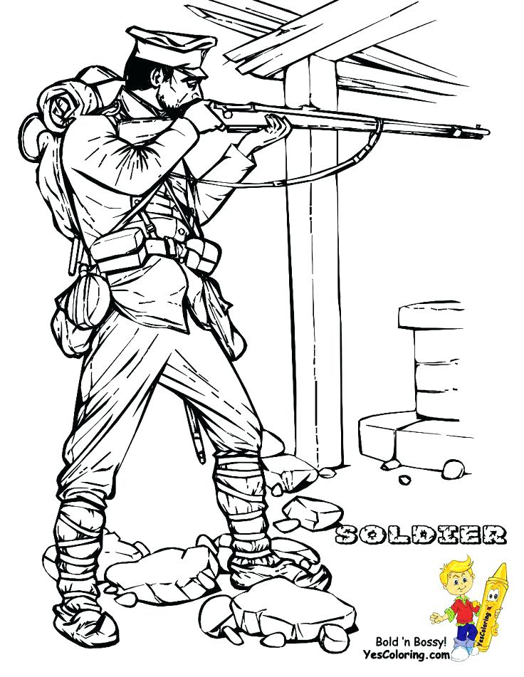 736x951 Soldiers Coloring Pages Soldier Coloring Pages World War I Allied