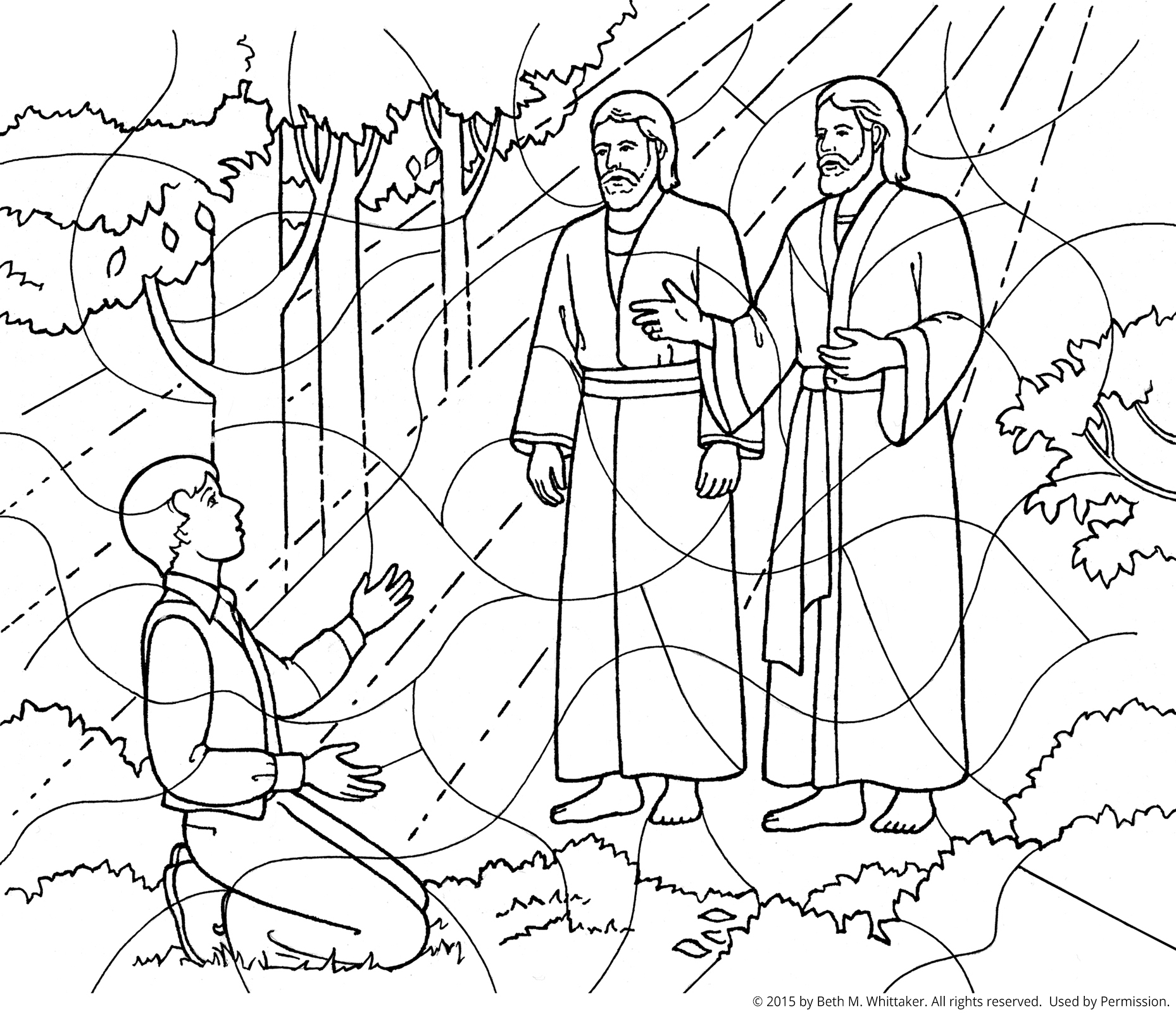 1858x1600 First Vision Coloring Page