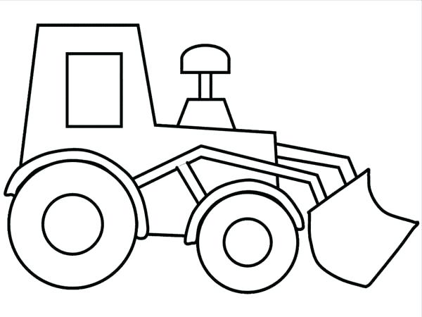 600x450 Construction Coloring Page