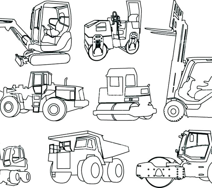 678x600 Bulldozer Coloring Page Bulldozer Monster Truck Coloring Pages
