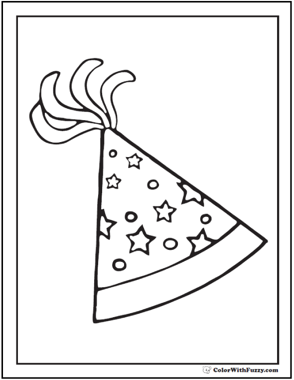 Birthday Coloring Pages Customizable Pdf 590x762 Birthday Coloring Pages Customizable Pdf