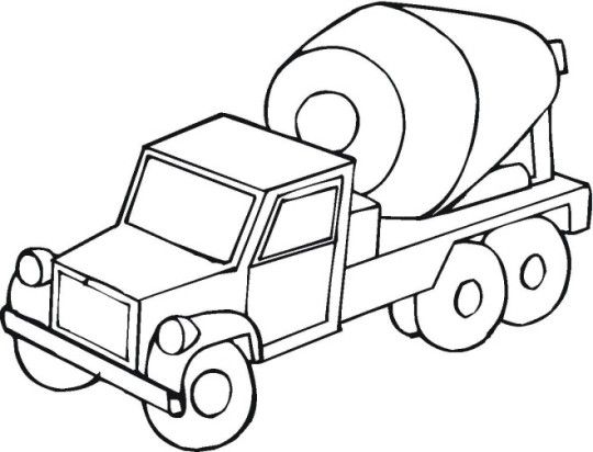 Construction Coloring Pages (3) Preschool 540x412 Construction Coloring Pages (3) Preschool