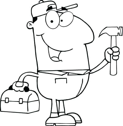 Construction Worker Coloring Pages Construction Coloring Pages 468x480 Construction Worker Coloring Pages Construction Coloring Pages