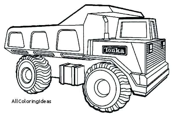 Construction Trucks Coloring Pages 600x402 Construction Trucks Coloring Pages