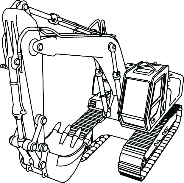 618x615 Construction Truck Coloring Pages Construction Truck Coloring