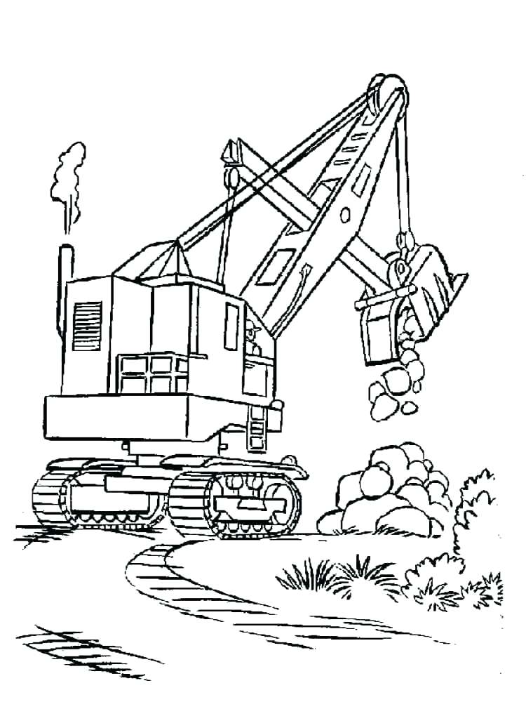 750x1000 Construction Trucks Coloring Pages Printable Kids Coloring