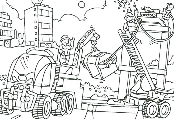 600x413 Construction Vehicles Coloring Pages Elegant Construction Truck