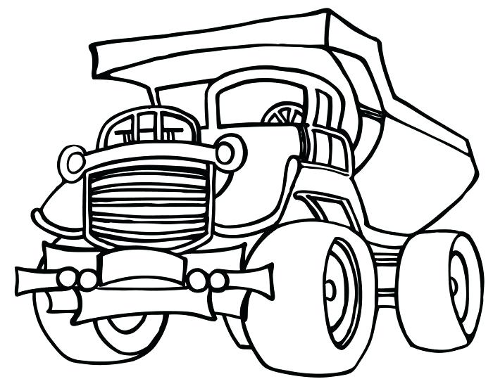 700x539 Construction Truck Coloring Pages