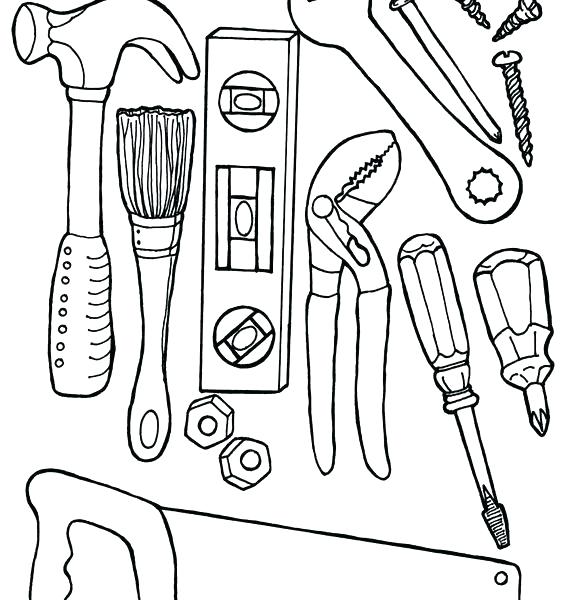 Construction Worker Coloring Pages at GetColorings.com | Free printable ...