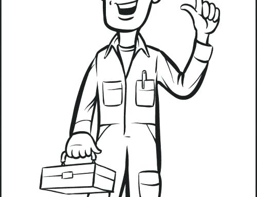 500x383 Tool Belt Coloring Page Construction Worker Coloring Page Tool