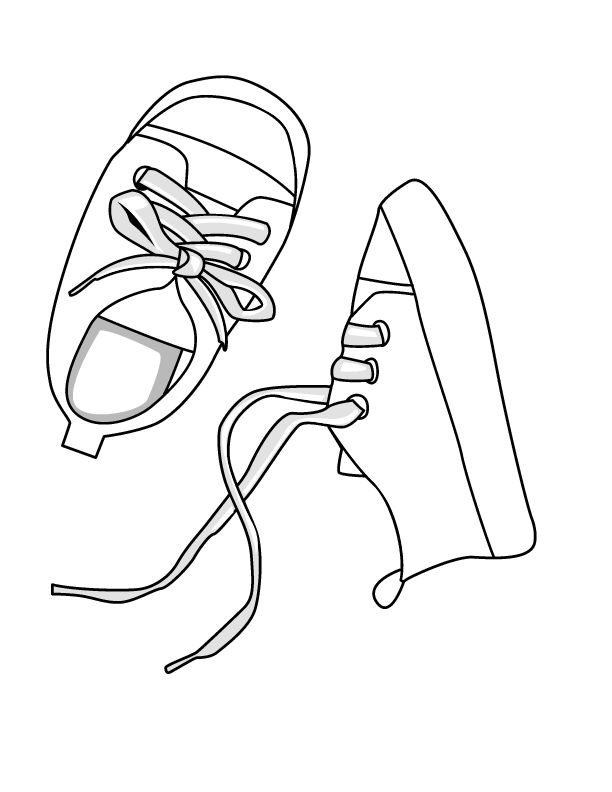 612x792 30 Coloring Pages Shoes Printable, Shoes Coloring Pages Coloring