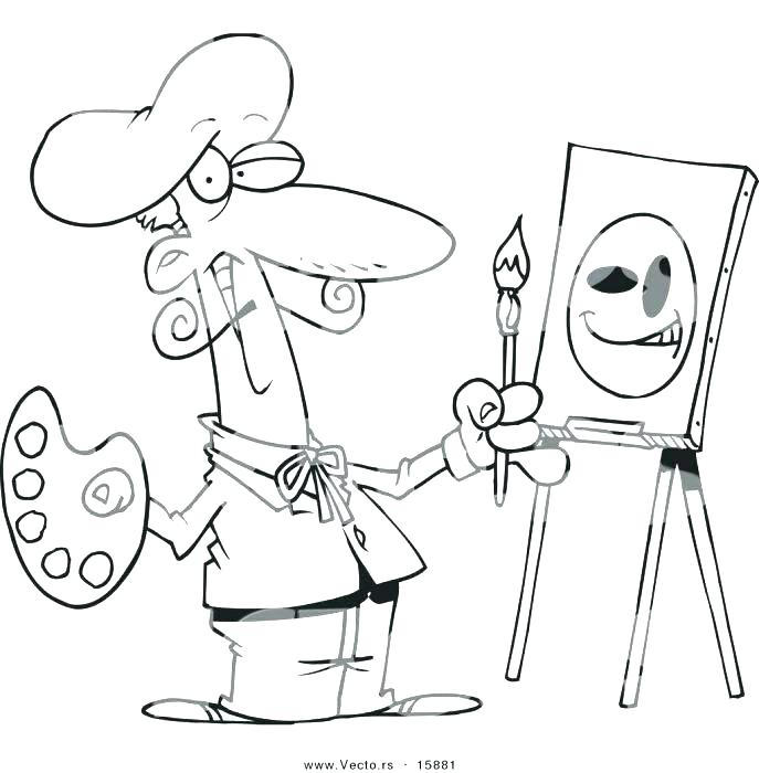 687x700 Drawing Monster Truck Coloring Pages With Kids Line Drawing