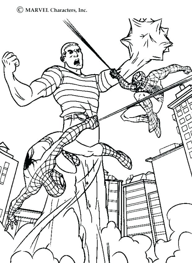 620x850 Spiderman Coloring Page Coloring Pages In Good Print Image