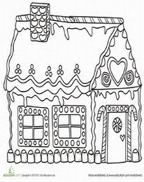 Image Result For Gingerbread House Coloring Pages Doodle Ideas 206x260 Image Result For Gingerbread House Coloring Pages Doodle Ideas