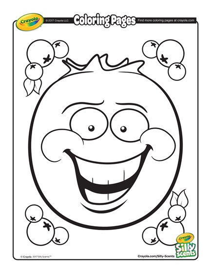 Silly Scents Blueberry Coloring Page Free Coloring Pages 433x560 Silly Scents Blueberry Coloring Page Free Coloring Pages