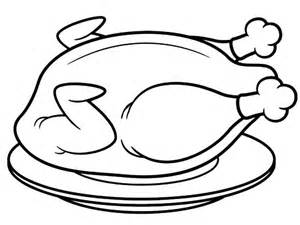 Fried Chicken Coloring Page 300x225 Fried Chicken Coloring Page