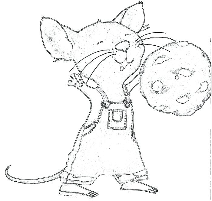 700x665 If You Give Mouse Cookie Printable Coloring Page If You Give