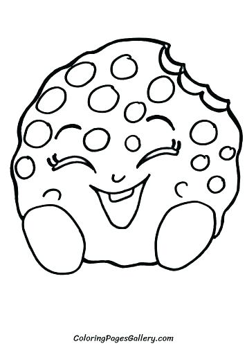 357x500 Cookie Coloring Pages