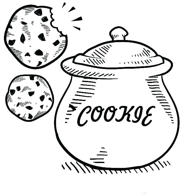 600x642 Cookie Coloring Pages Cookie Coloring Pages Cookie Monster
