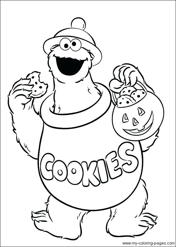569x796 Cookie Monster Coloring Pages Cookie Coloring Pages Cookie