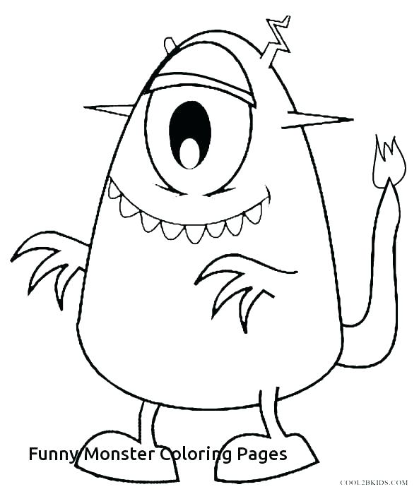 593x700 Coloring Page Monster Cookie Monster Coloring Page Monster Color