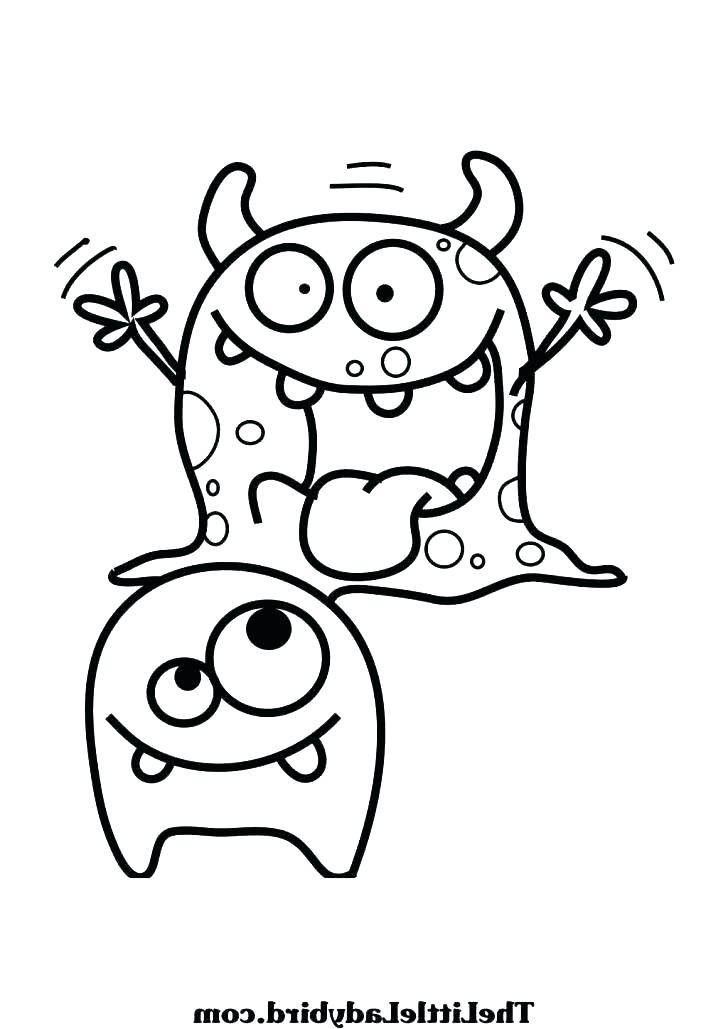 728x1029 Printable Monster Coloring Pages Cookie Monster Coloring Pages