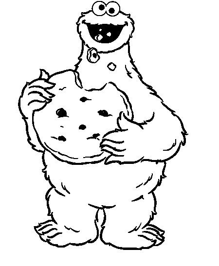 450x547 Cookie Monster Coloring Page Best Of Cookie Monster Face Coloring