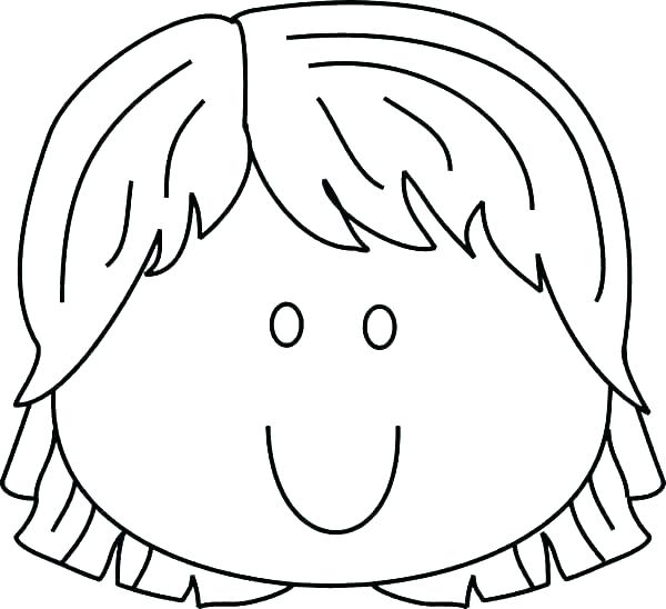600x548 Coloring Page Face Blank Face Coloring Page Face Coloring Pages