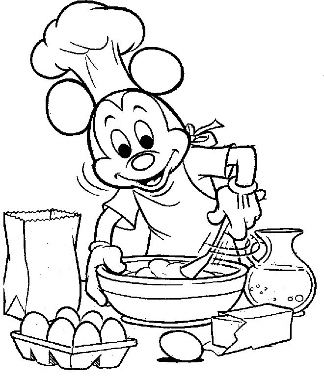 660x773 Coloring Pages Cooking Cooking Coloring Pages