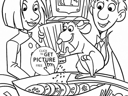 440x330 38 Cooking Coloring Pages, Cooking Supplies Coloring Page Twisty