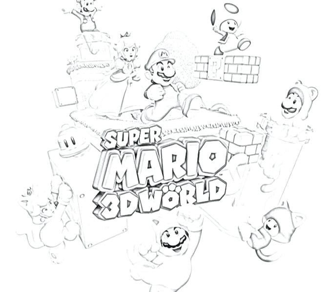 Mario 3d World Coloring Pages Mario 3d World Coloring Pages World 678x600 Mario 3d World Coloring Pages Mario 3d World Coloring Pages World