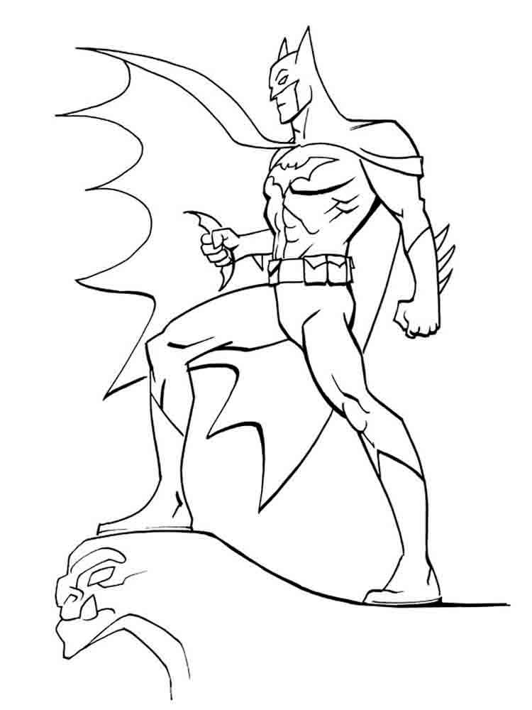 750x1000 Batman Coloring Pages. Download And Print Batman Coloring Pages.