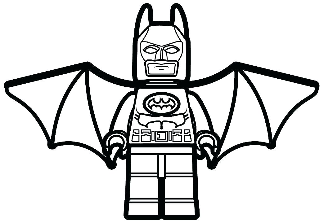 1044x720 Batman Coloring Pages For Kids Vanda