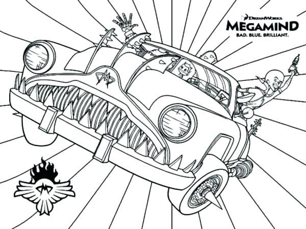600x450 Megamind Coloring Sheets Lovely Cool Car Coloring Pages