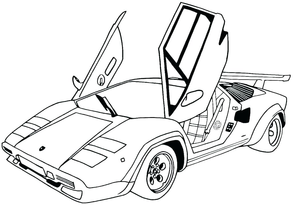 Sports Car Coloring Pages Icontent 1024x716 Sports Car Coloring Pages Icontent