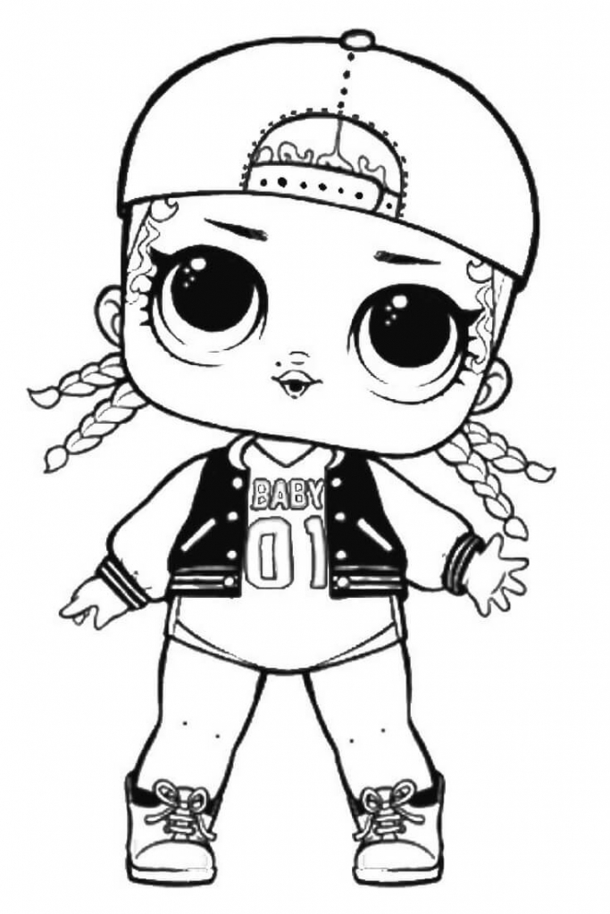 Free Printable Lol Surprise Dolls Coloring Pages 683x1024 Free Printable Lol Surprise Dolls Coloring Pages