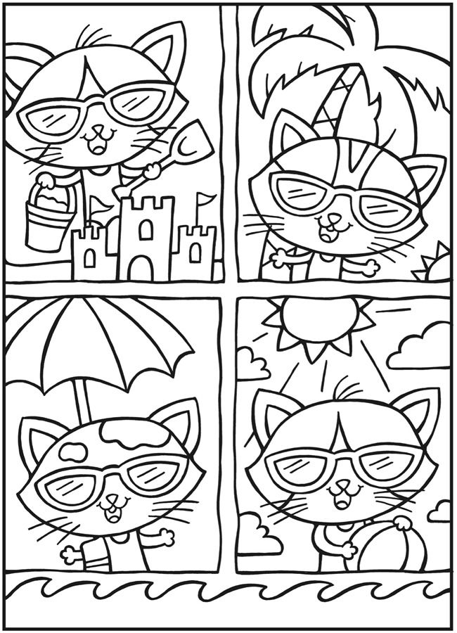 Cool Cat Coloring Pages at GetColorings.com | Free printable colorings ...
