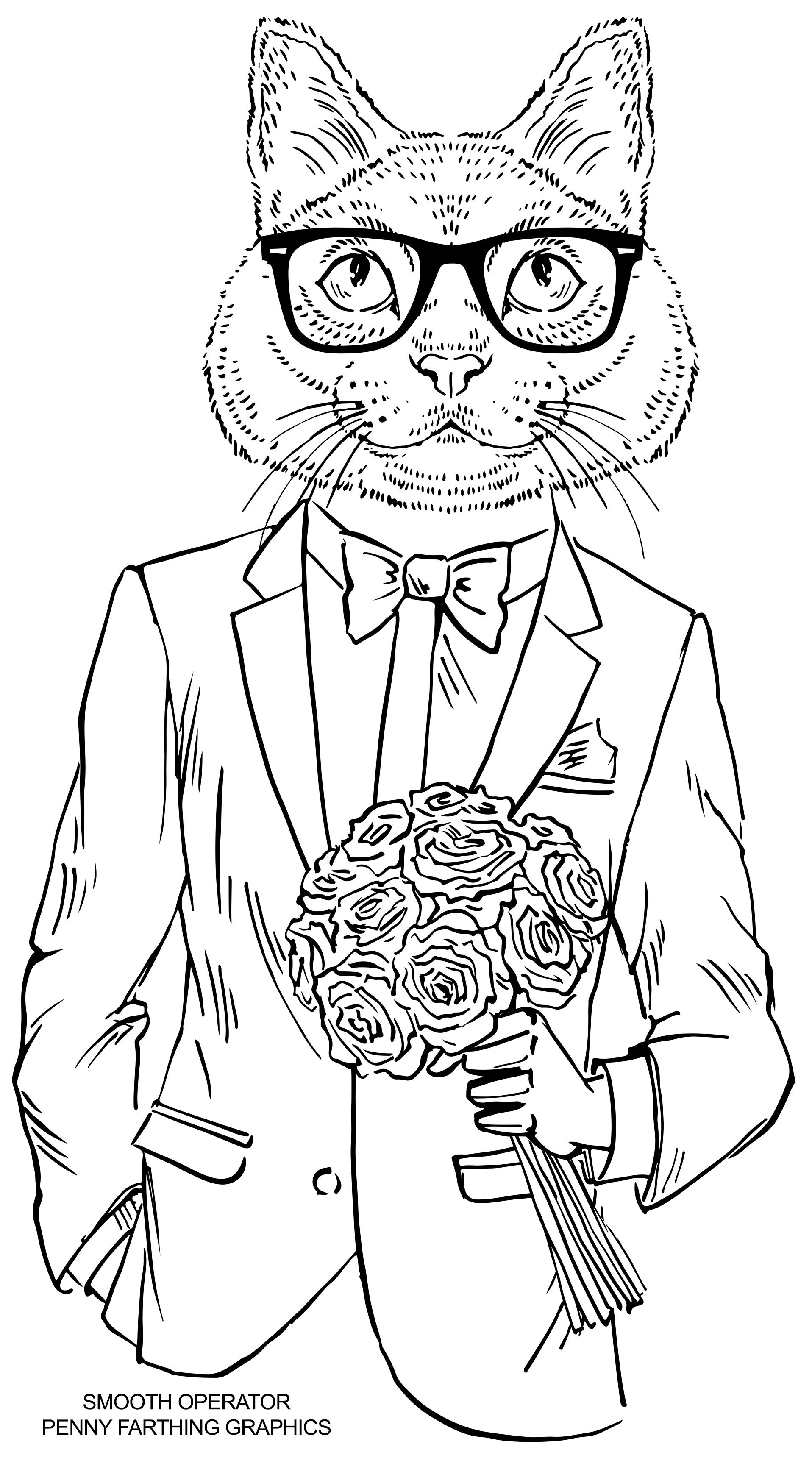 Cool Cat Coloring Pages at GetColorings.com | Free printable colorings ...