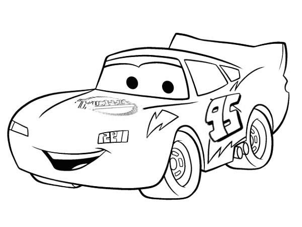 Awesome Lighting Mcqueen In Disney Cars Coloring Page 600x450 Awesome Lighting Mcqueen In Disney Cars Coloring Page
