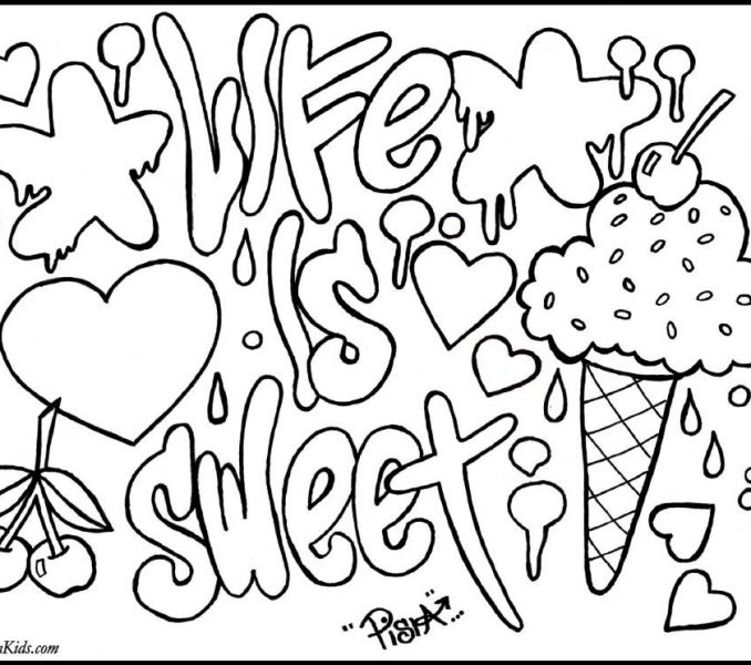 Cool Coloring Sheets Teenagers Printable Coloring Pages 678x600 Cool Coloring Sheets Teenagers Printable Coloring Pages