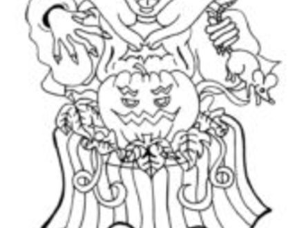 440x330 45 Free Printable Halloween Coloring Pages For Older Kids, Free