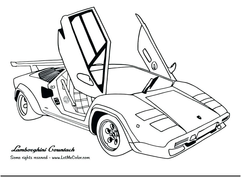 Racing Cars Coloring Pages 827x609 Racing Cars Coloring Pages