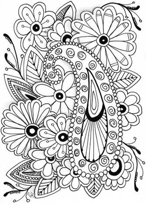 567x794 Enjoyable Ideas Free Printable Flower Coloring Pages For Adults