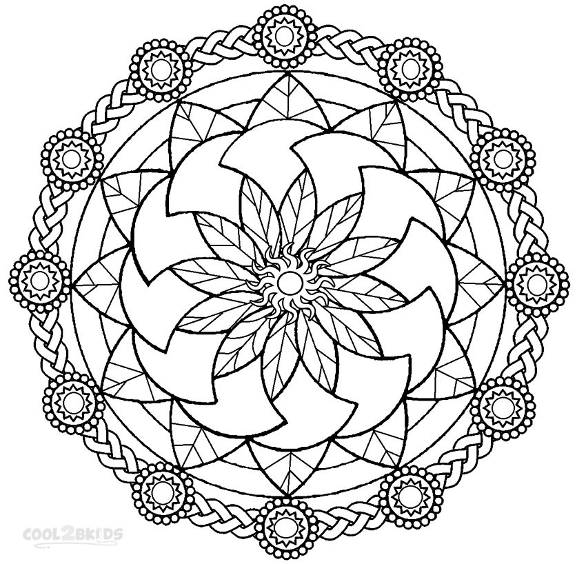 Printable Mandala Coloring Pages For Kids Cool2bkids 850x818 Printable Mandala Coloring Pages For Kids Cool2bkids
