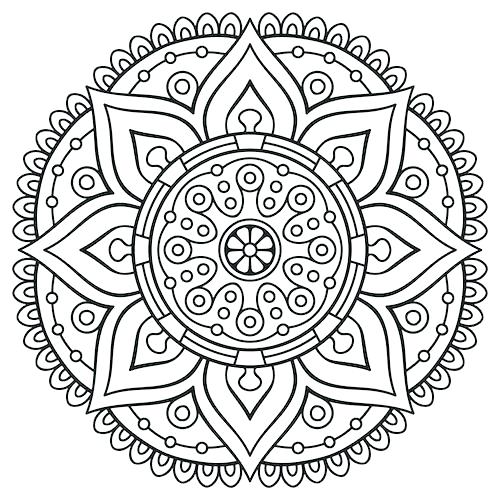 Cool Adult Coloring Pages Coloring Collection 500x500 Cool Adult Coloring Pages Coloring Collection