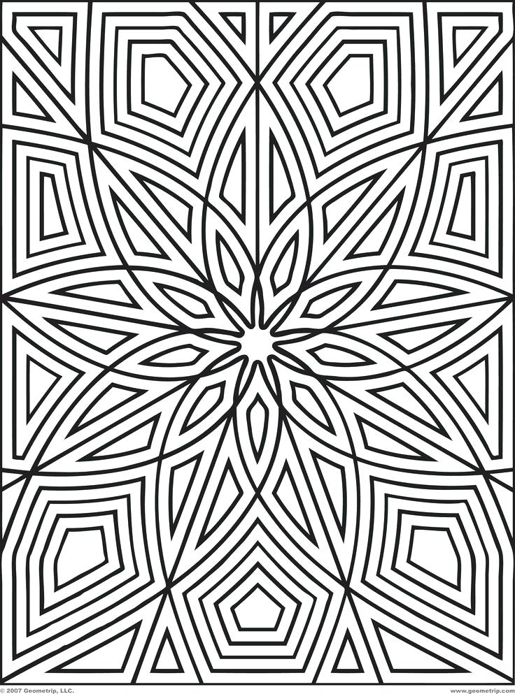 Coloring Pages Patterns 736x993 Coloring Pages Patterns