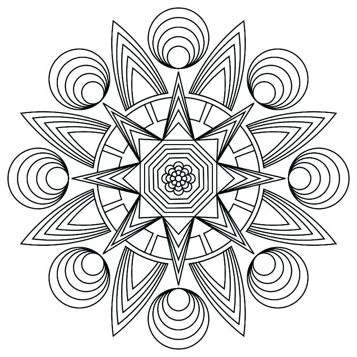 736x736 Cool Design Coloring Pages To Print Design Coloring Pages Mandala