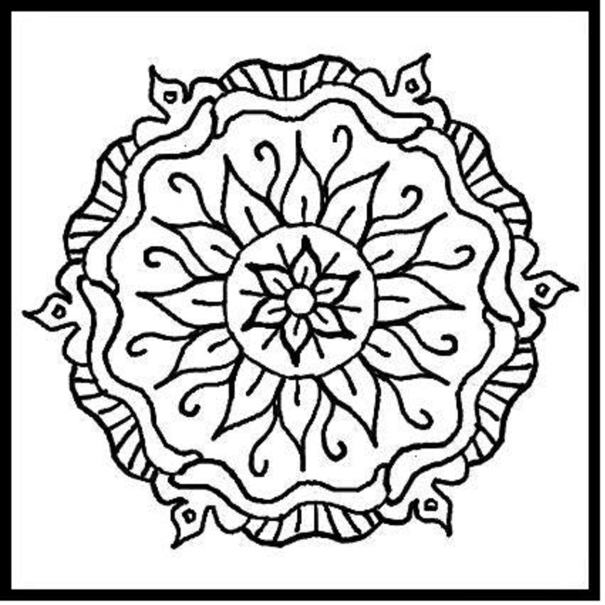 851x850 Design Coloring Pages To Print Educational Coloring Pages